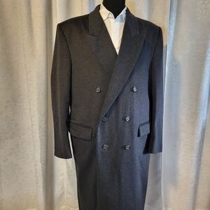 Boston Traders Men's Formal Wool Jacket, Coat Size 42L, Gray, Classic, Elegant